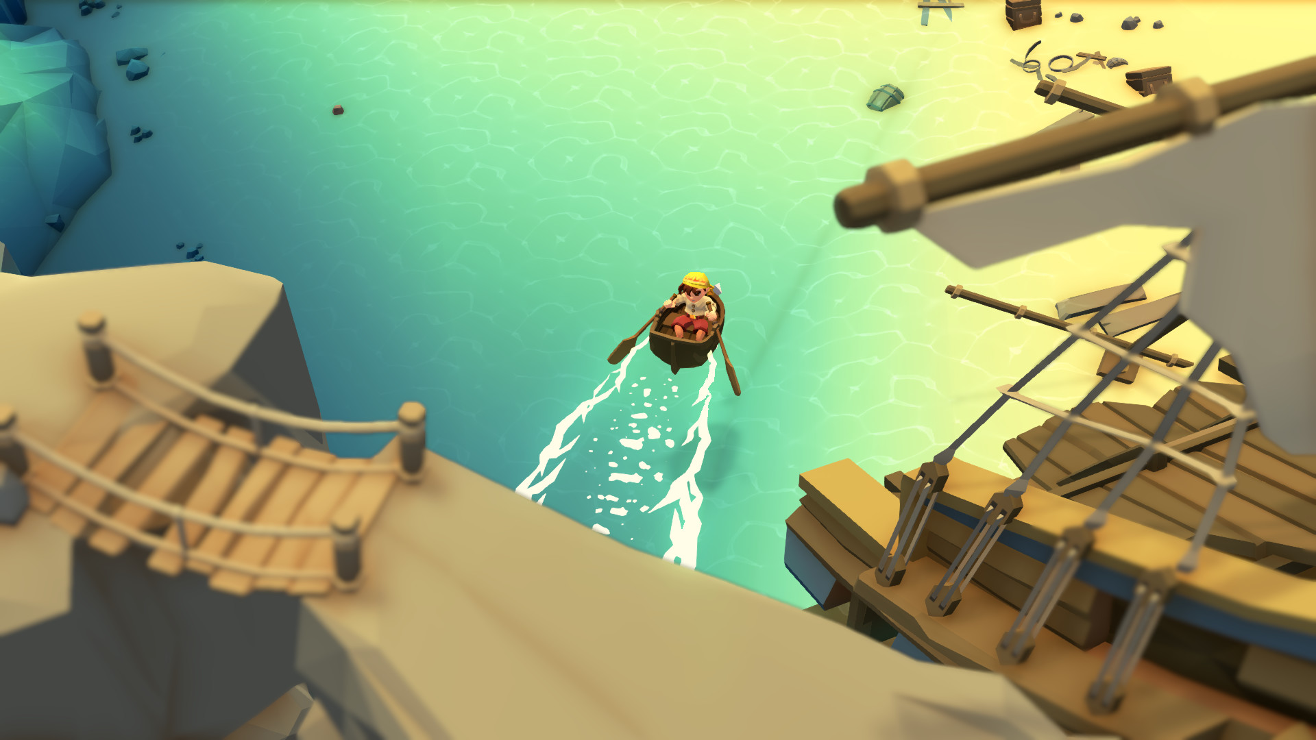 开放世界探险游戏《落难航船》新视频 预计今年10月发售