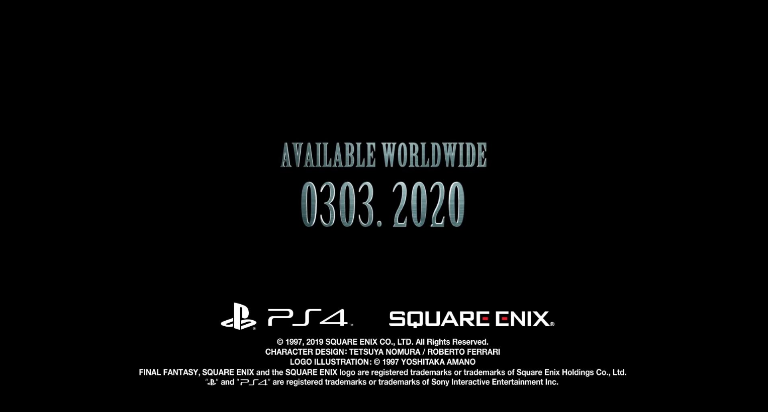 SE官方确认《最终幻想7：重制版》PS4独占 无登陆其他平台计划