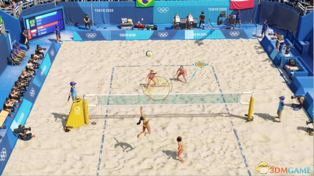 《2020东京奥运 官方授权游戏》沙滩排球操作方法介绍