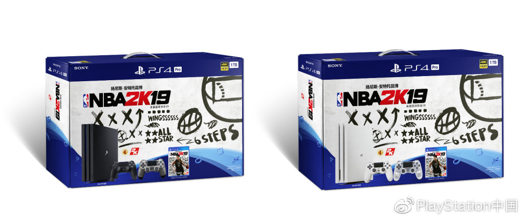 《NBA 2K19》PS4 pro国止收藏版18日上架 卖价3099元
