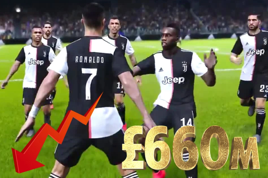 《实况足球》与尤文图斯独家合作后 EA市值蒸发6.6亿英镑