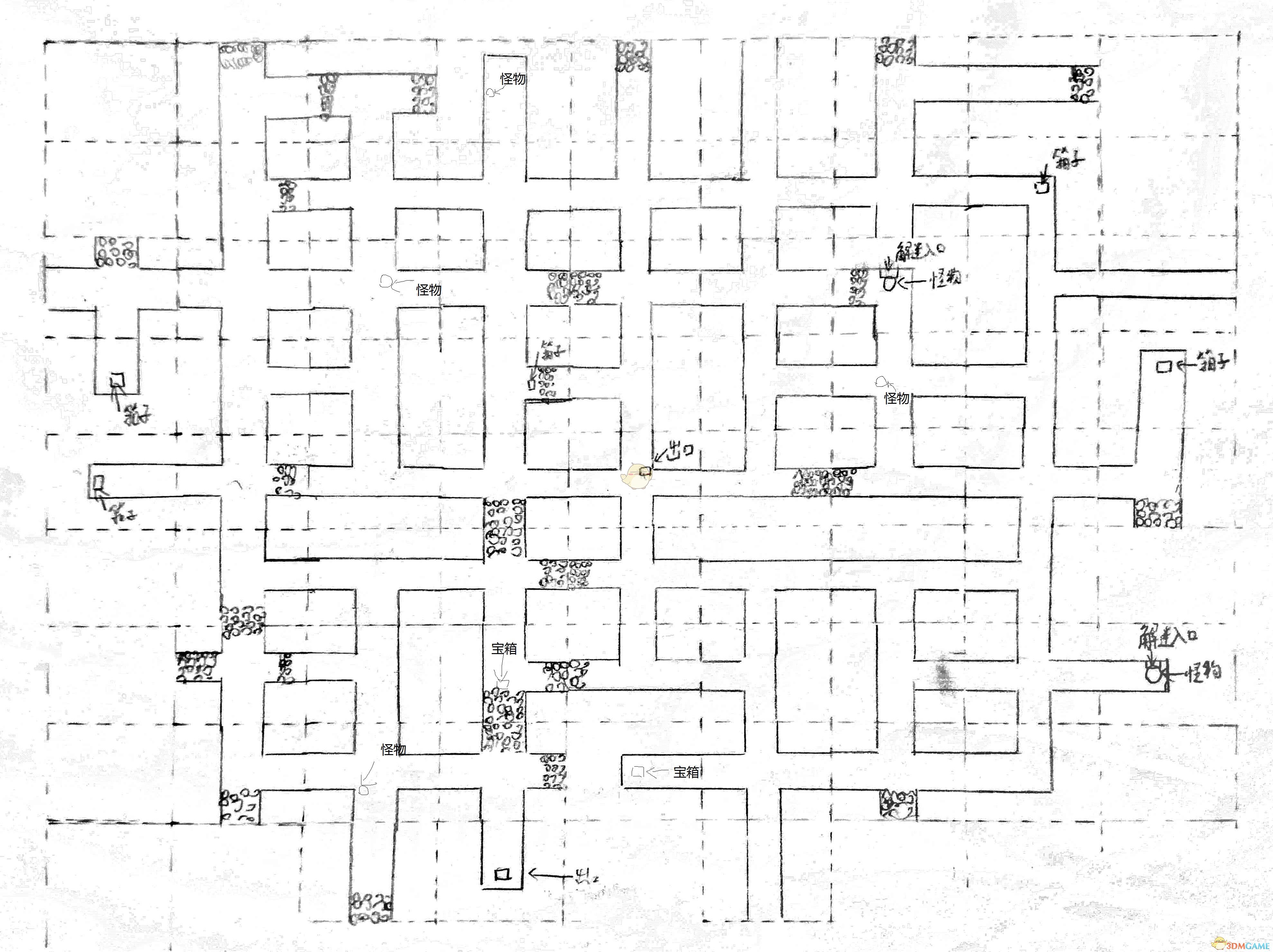 《史诗战斗幻想5》地下矿区地图一览