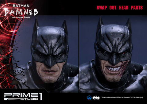 龇牙咧嘴显狰狞 Prime1Studio推出特殊蝙蝠侠手办