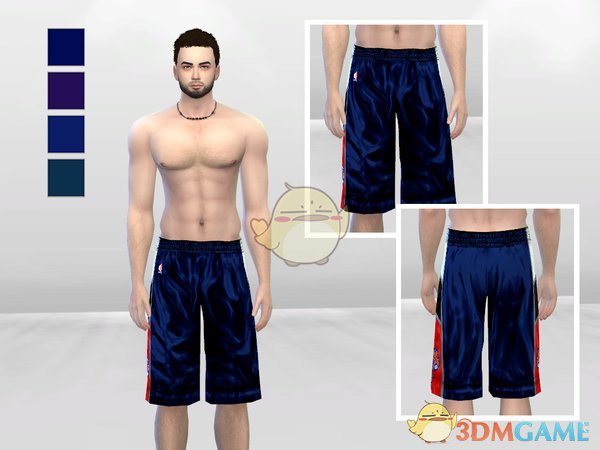 《模拟人生4》男性运动中裤MOD