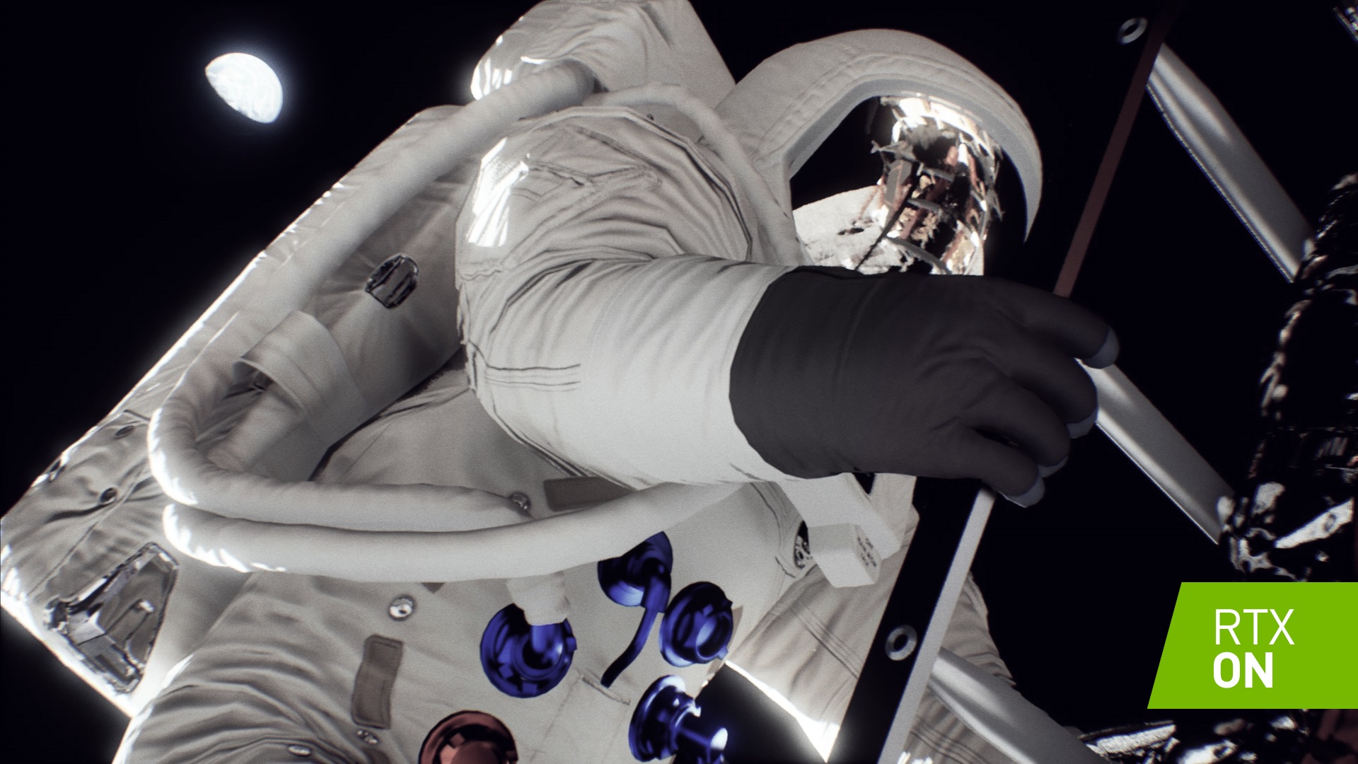  NVIDIA《阿波罗十一号登月》技术演示 光追特效全开