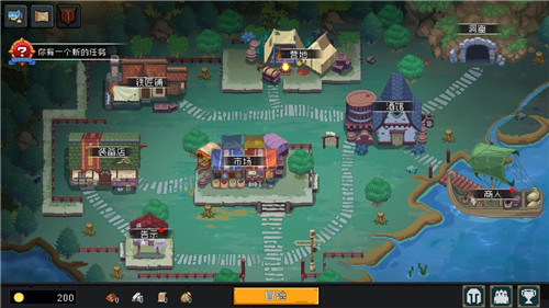 像素风放置游戏《挂机吧！勇者》本月26日登陆Steam