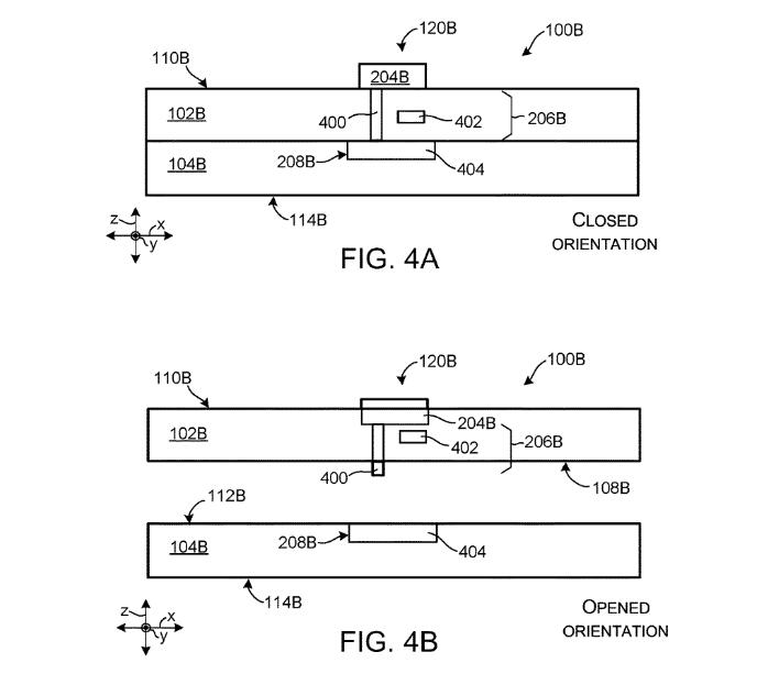 微软可折叠设备新专利曝光 通过定向传感器控制
