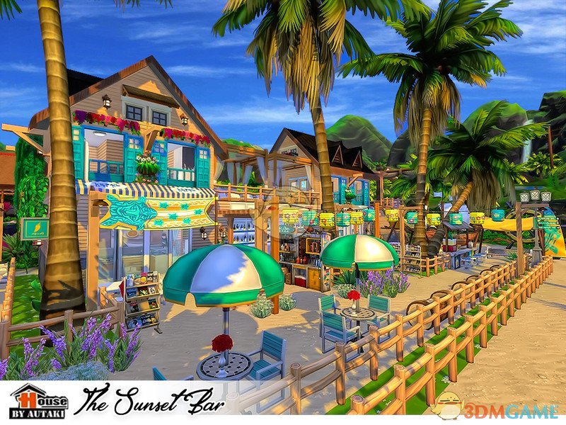 《模拟人生4》沙滩酒吧MOD