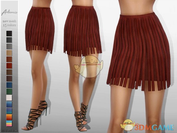 《模拟人生4》罗马风格裙子MOD