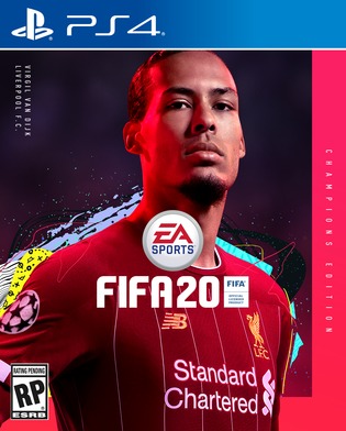 EA公布《FIFA 20》标准版/冠军版封面球星