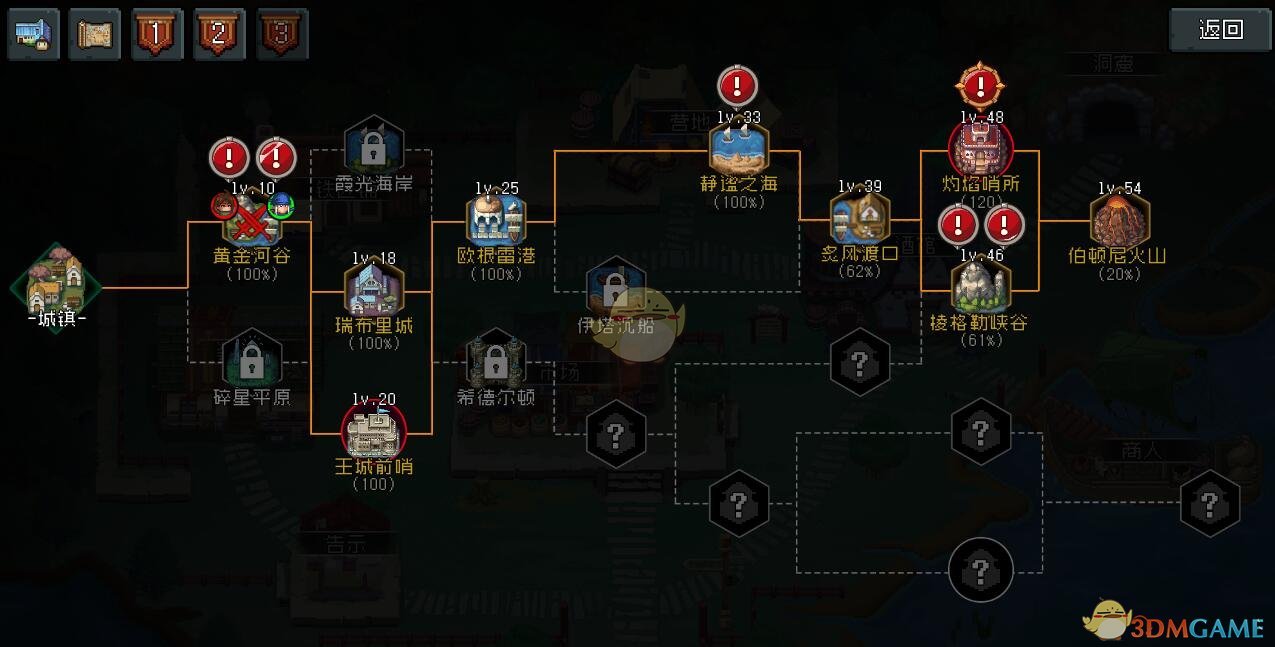 《挂机吧！勇者》冒险路径介绍