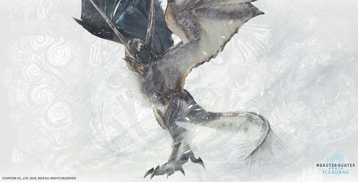 《怪物猎人世界：冰原》“霜翼风漂龙”套装公布