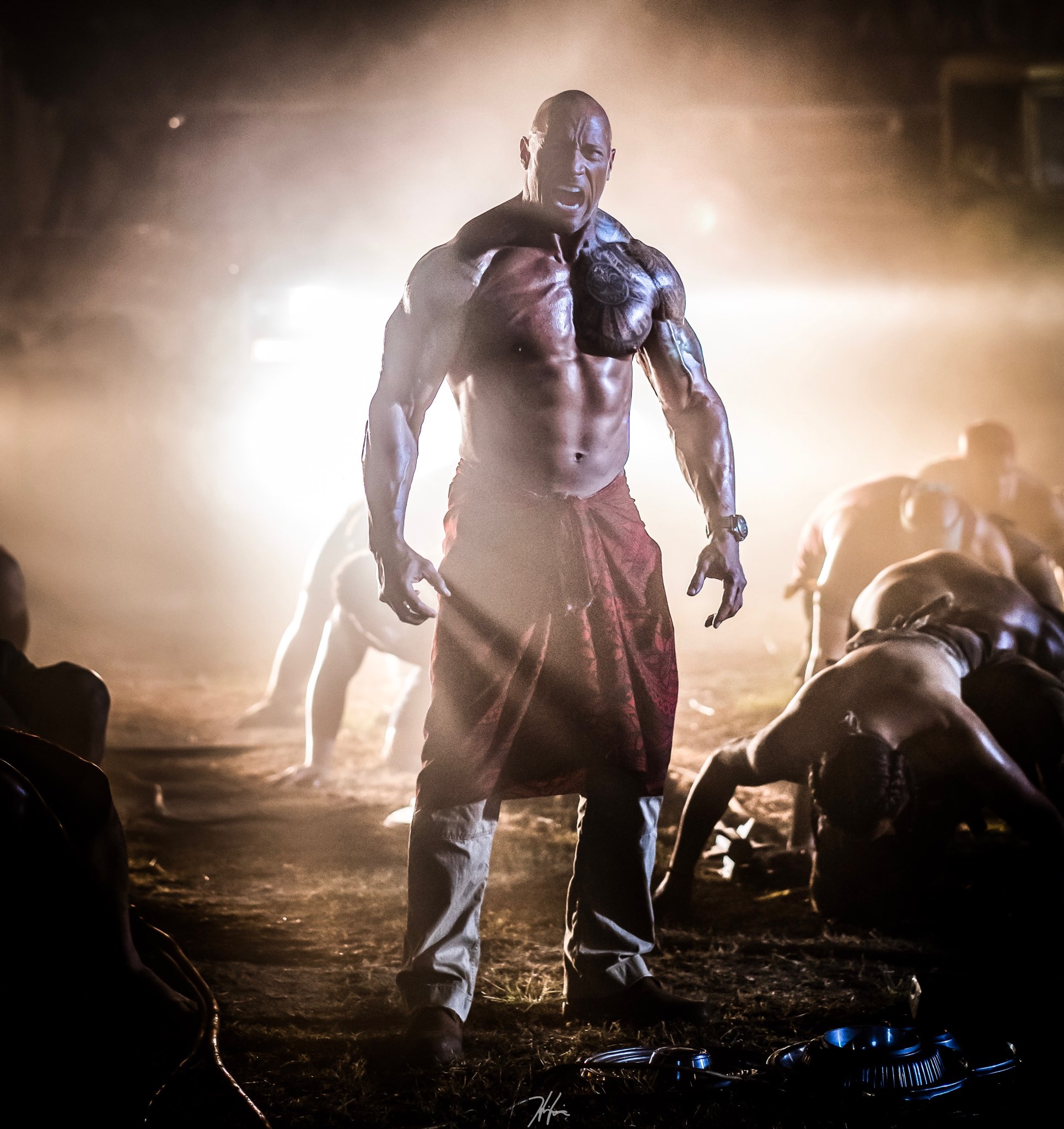 Dwayne Johnson Journeys to 'The Mysterious Island' - 4 Photos - Front ...