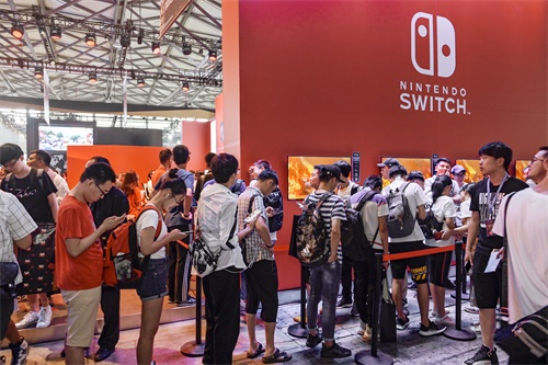 Nintendo Switch™展区腾讯携任天堂邀你“奇乐同享”“任”式好游戏！