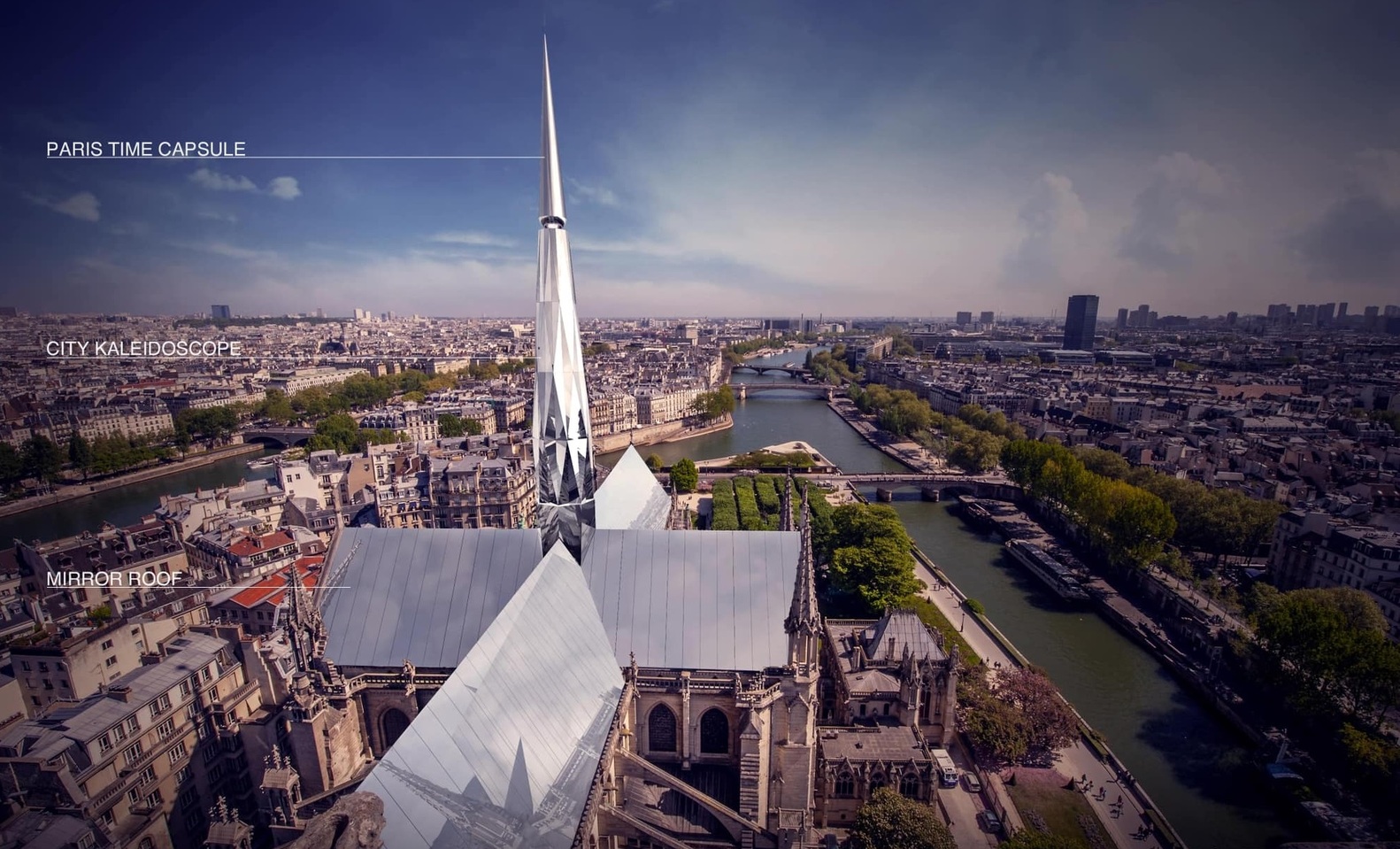 巴黎圣母院屋顶设计大赛结果出炉：国人设计师获得优胜