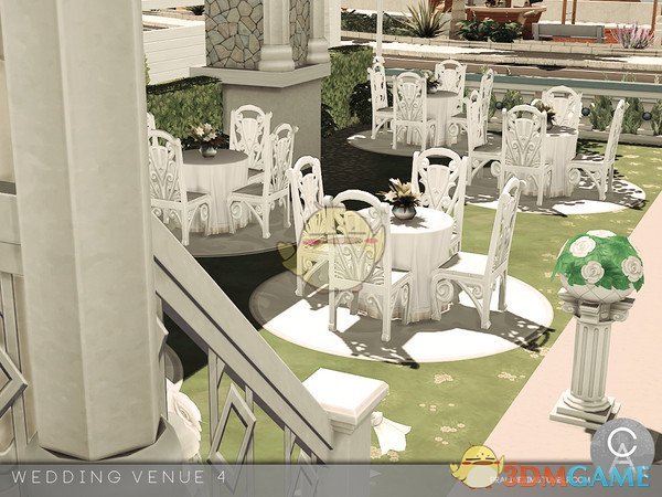 《模拟人生4》白色的婚礼场地MOD