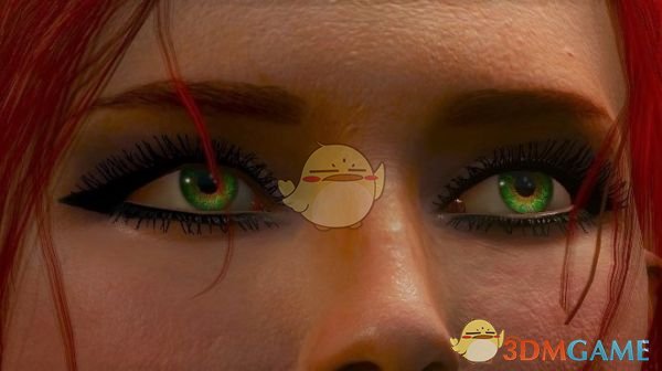 《巫师3：狂猎》特莉丝新的睫毛与眼线MOD