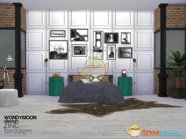 《模拟人生4》艺术卧室家具MOD