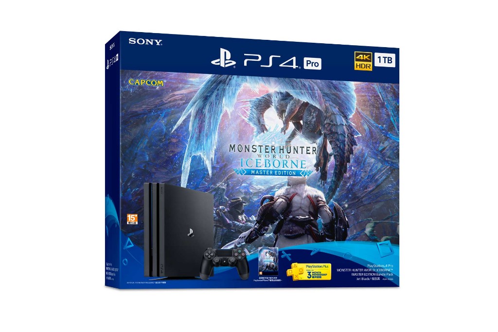 索尼推出《怪物猎人世界：冰原》同捆版PS4 Pro 售价约2920元