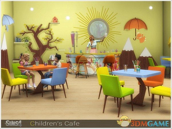 《模拟人生4》儿童咖啡屋MOD