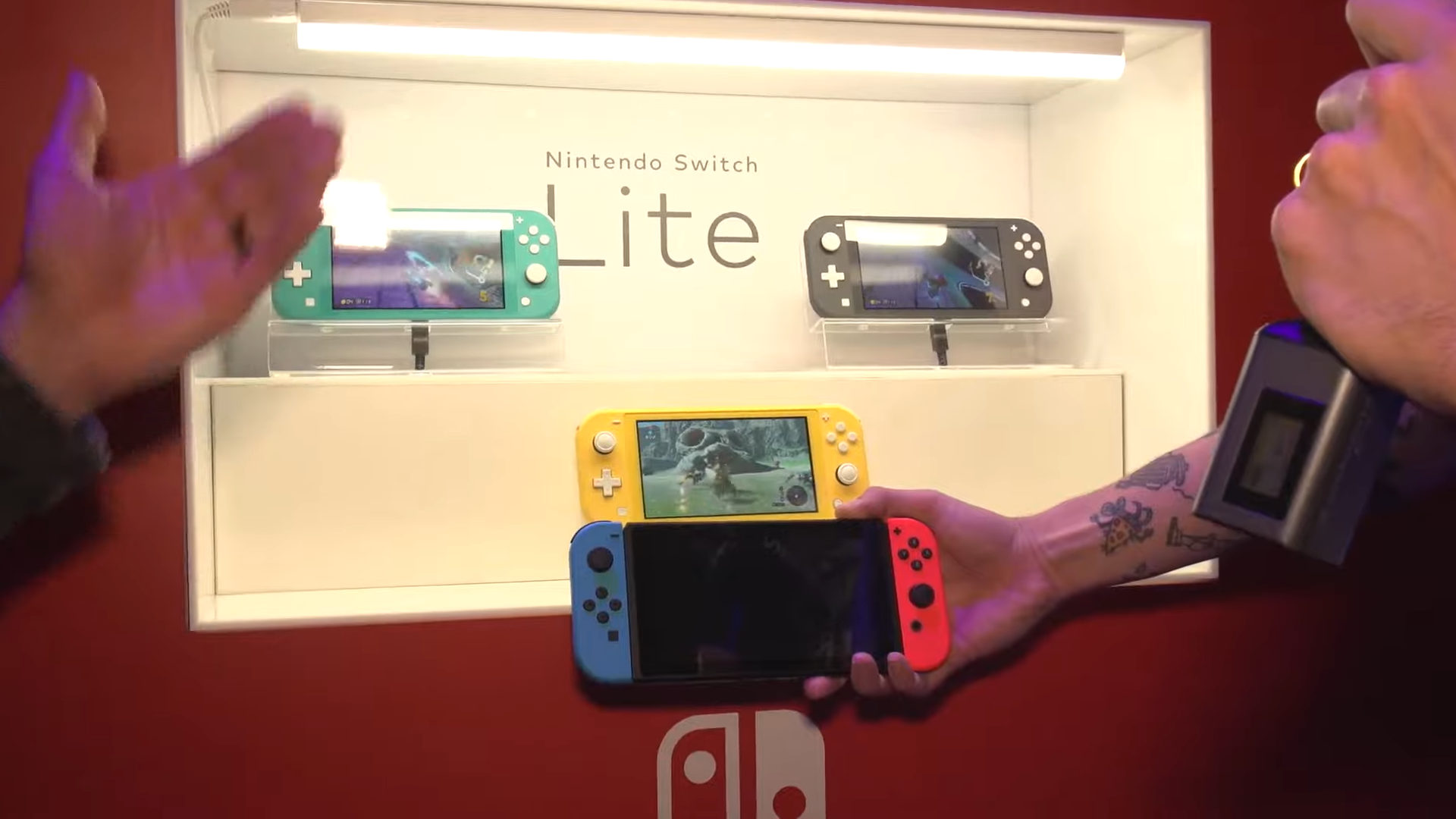 GC 2019：小巧又粗致 IGN晒出Switch Lite科隆参展照片