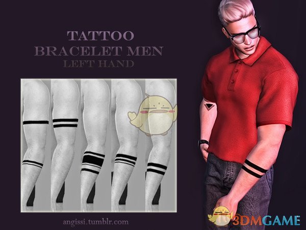 《模拟人生4》男性手臂纹身MOD