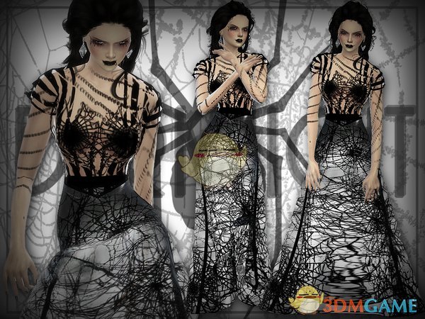 《模拟人生4》黑寡妇服装MOD
