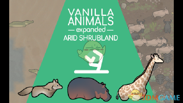 《边缘世界》七种非洲动物v1.0 MOD