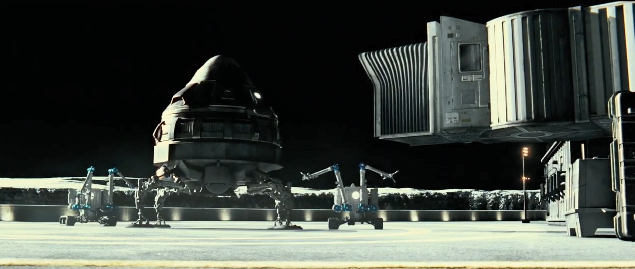 布拉德·皮特科幻新片《星际探索》新“月球车”版片段 月亮上飙车大战