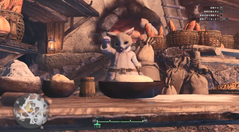 超敬业！玩家展示《怪猎世界》艾露猫料理制作过程