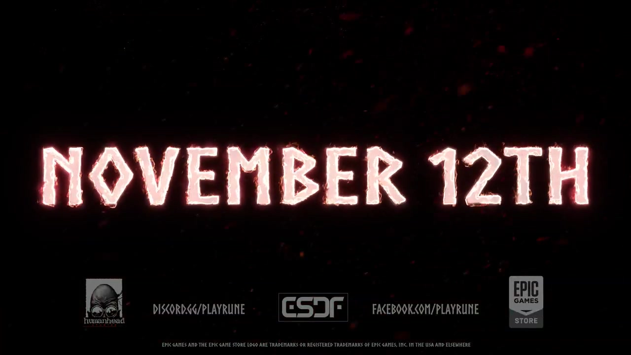 《符文2》11月12日登陆Epic商店 9月20日Beta测试
