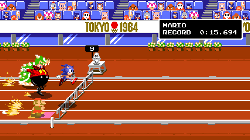 《马里奥和索尼克的东京奥运》信息第3波公开 怀旧画面与游戏性完美结合
