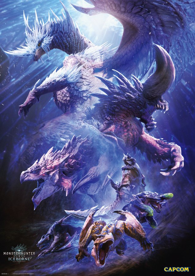 PS4《怪物猎人：世界》冰原连续两周获日本游戏销量冠军