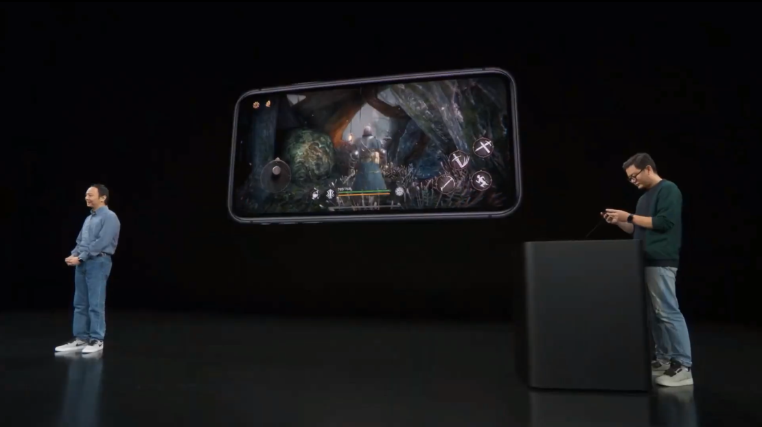 苹果发布会的看点除了浴霸三摄之外，还有这款来自中国的游戏