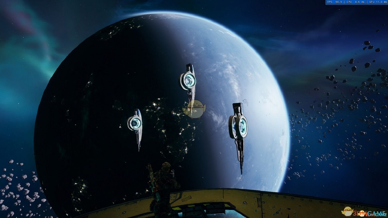 《无主之地3》飞船外部景观一览 出飞船方法分享