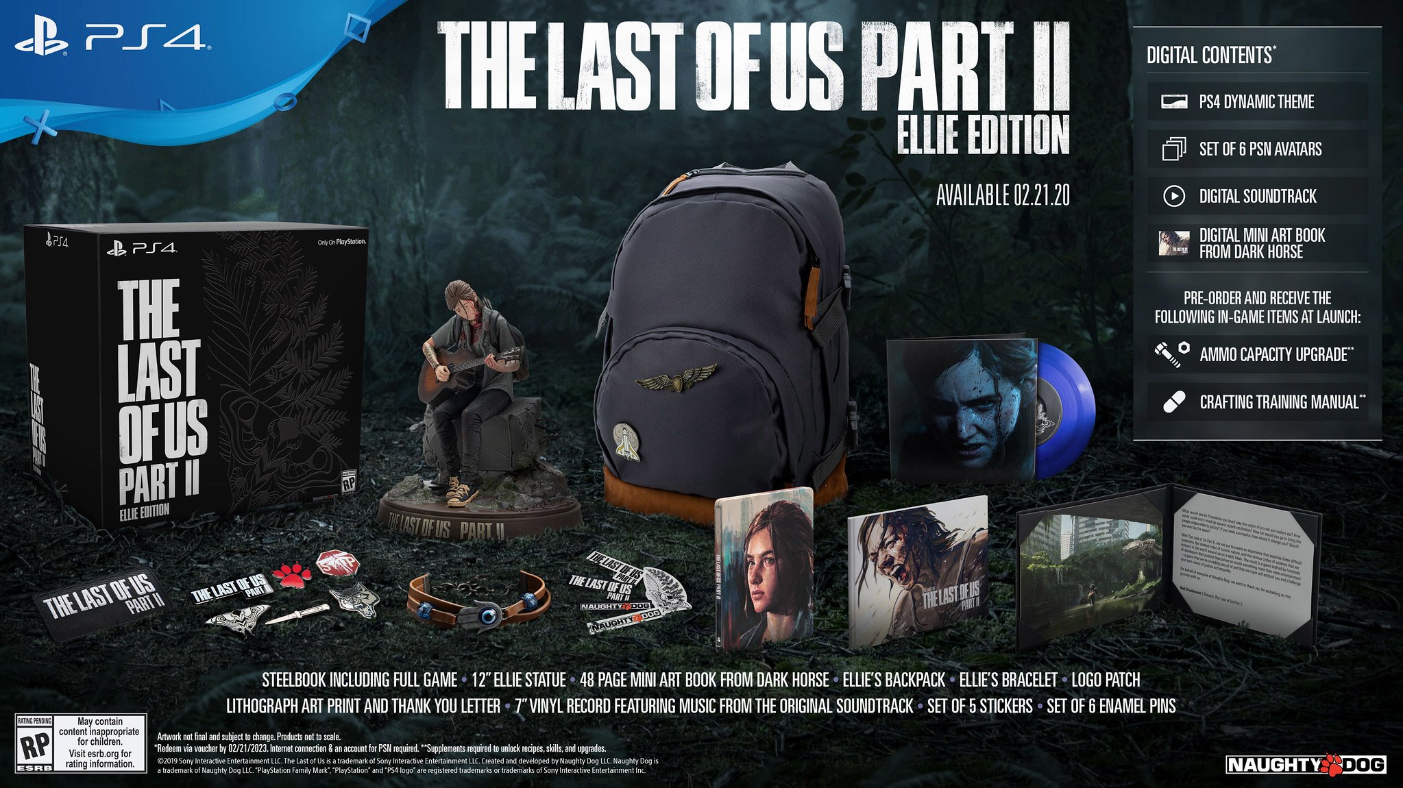 PS4大作《最后的生还者2》2020年2月21日上市