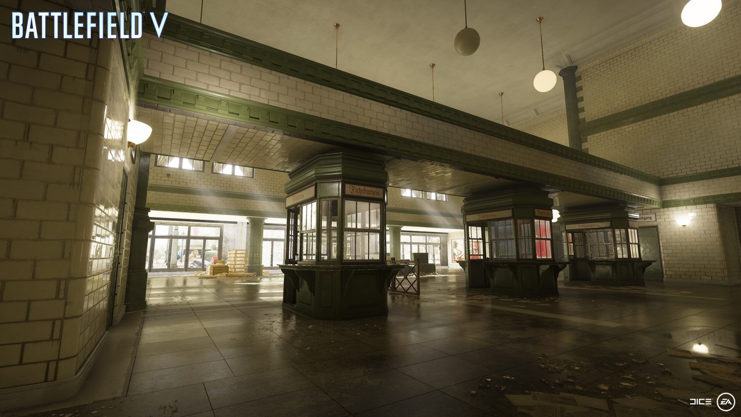 《战地5》经典地图地铁来了 10月3日正式上线
