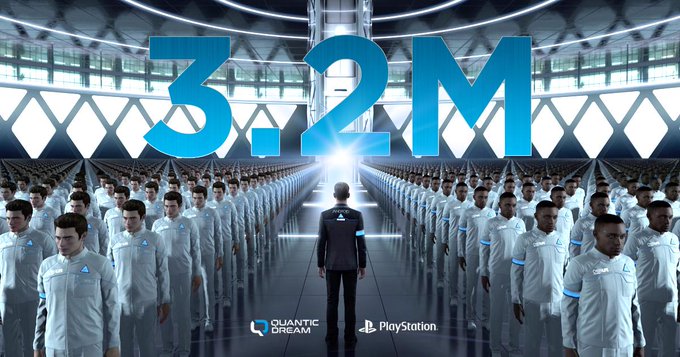 开发商很高兴！PS4《底特律变人》全球销量超320万
