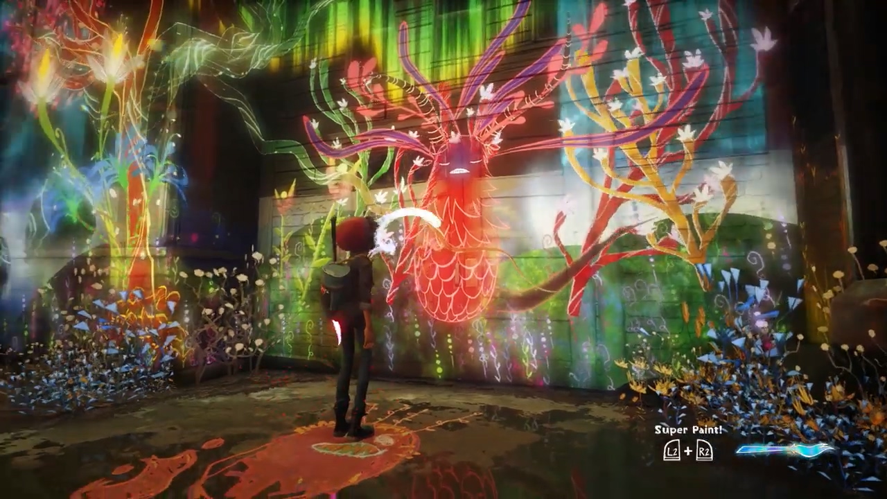 融合艺术与解谜 PS4《壁中精灵》17分试玩视频