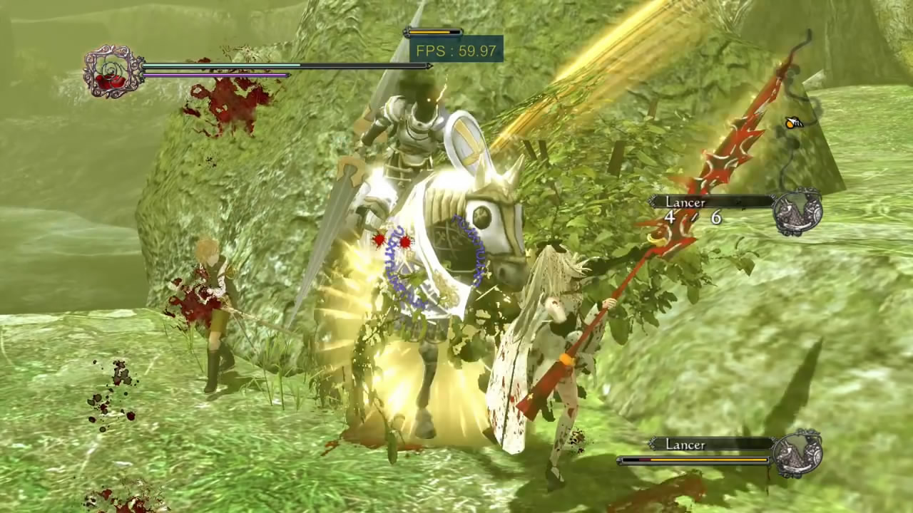 PS3模拟器运行《龙背上的骑兵3》演示  完美模拟60帧