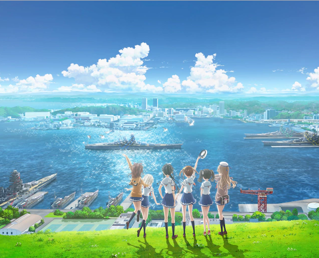 日本水世界！动画名作《高中舰队》新剧场版20年1.18日上映