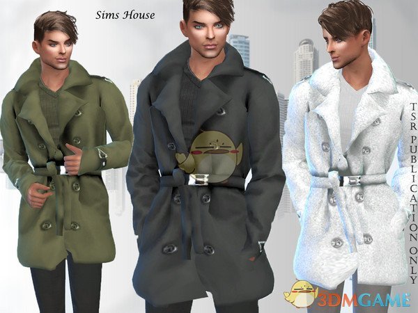 《模拟人生4》男士时尚外套MOD