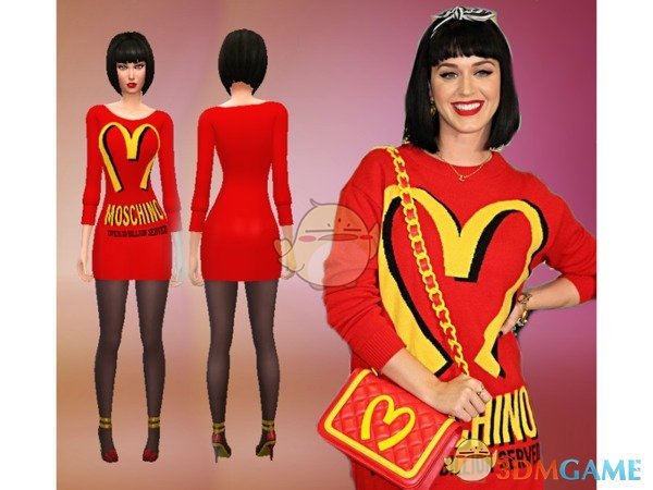 《模拟人生4》Katy Perry同款长袖MOD