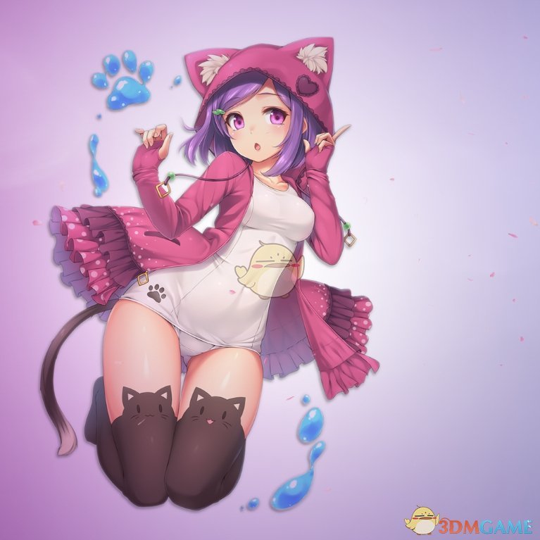 《Wallpaper Engine》可爱动漫猫娘动态壁纸