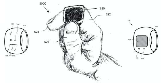 苹果研发智能戒指 专利申请书曝光神似扳指