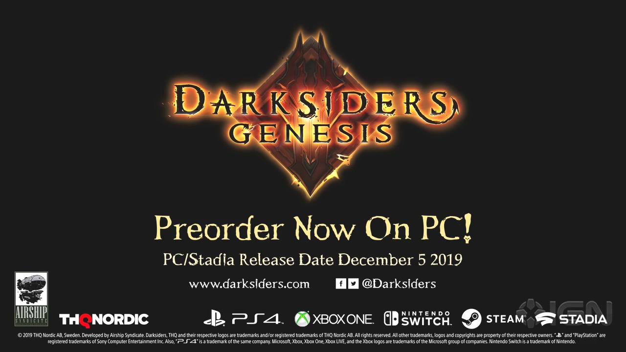 《暗黑血统：创世纪》新CG预告 PC/Stadia发售日确定