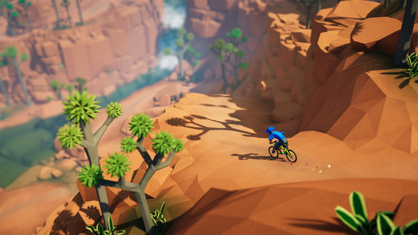 模拟单车游戏《孤山速降》截图欣赏