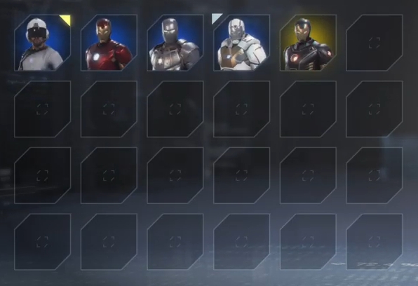 《漫威复仇者联盟》钢铁侠有24个皮肤 还有表情包可选