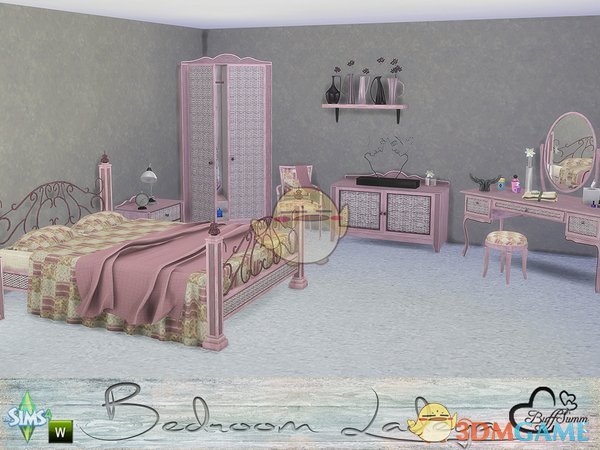 《模拟人生4》优雅女性寝室MOD