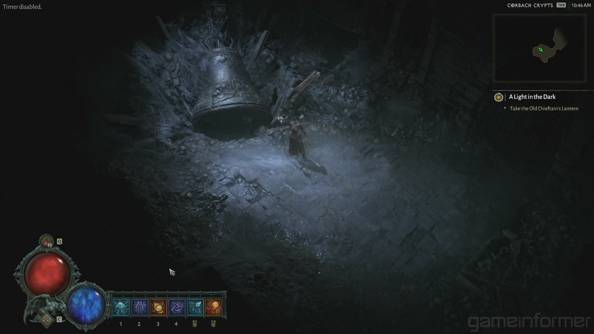 《暗黑破坏神4》巫师新演示视频 强力法术轰杀敌军